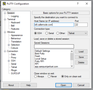 ssh into subdomain and configure streamlit