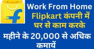 Flipkart Work From Home Job 2023: