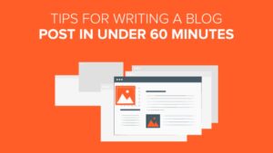 How to write article in blog