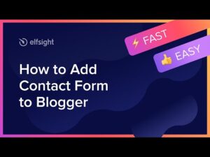 How to add category widget to blogger blog