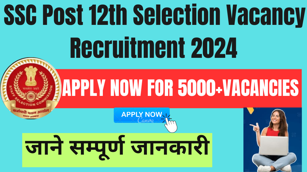 SSC Selection Recruitment 2024