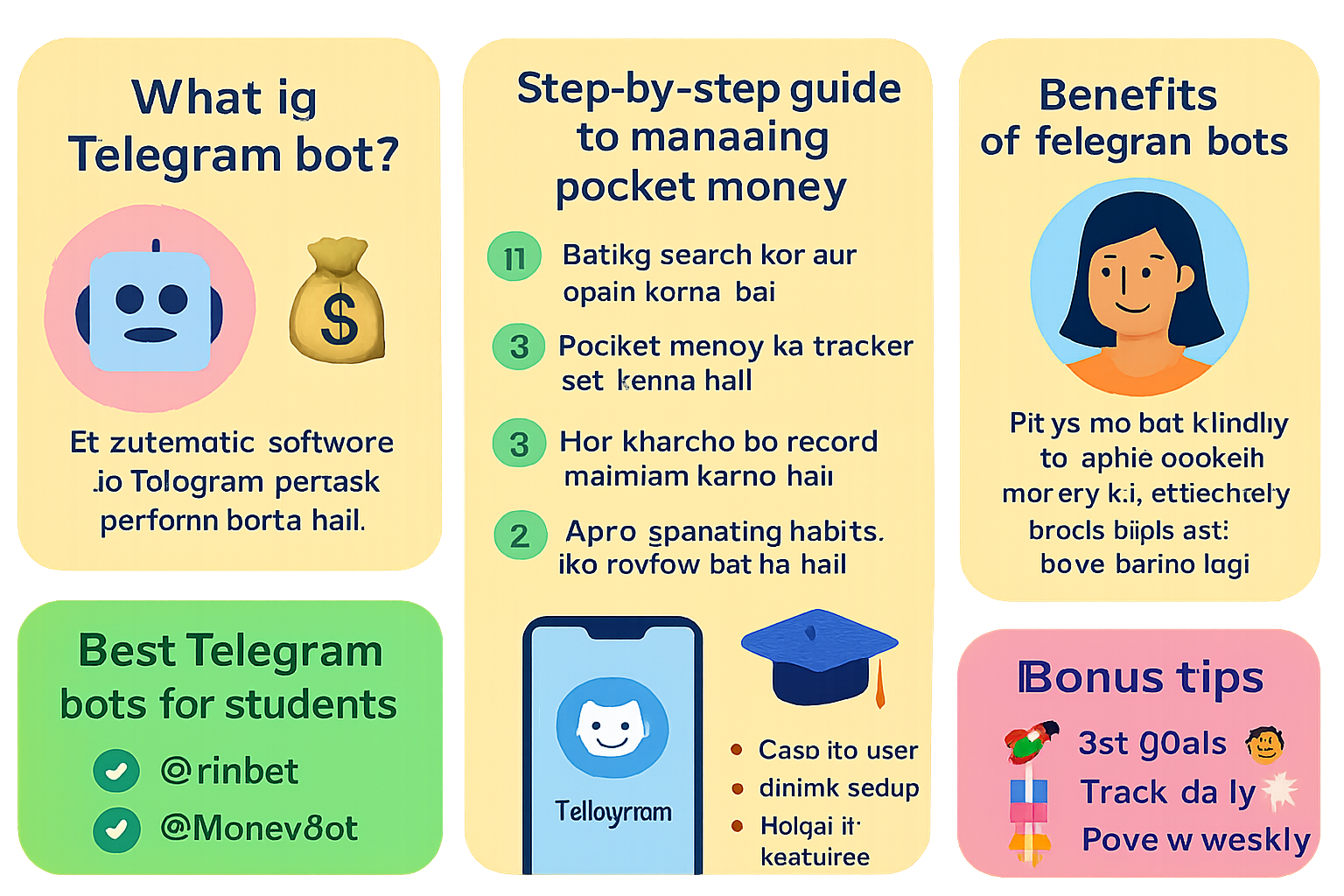 Telegram Bot Se Kaise Students Apna Pocket Money Manage Karein