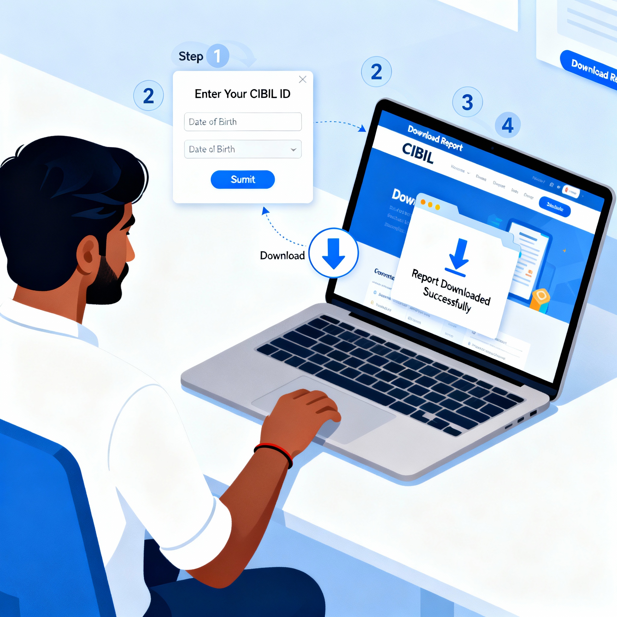 CIBIL Score Report Download Kaise Karen